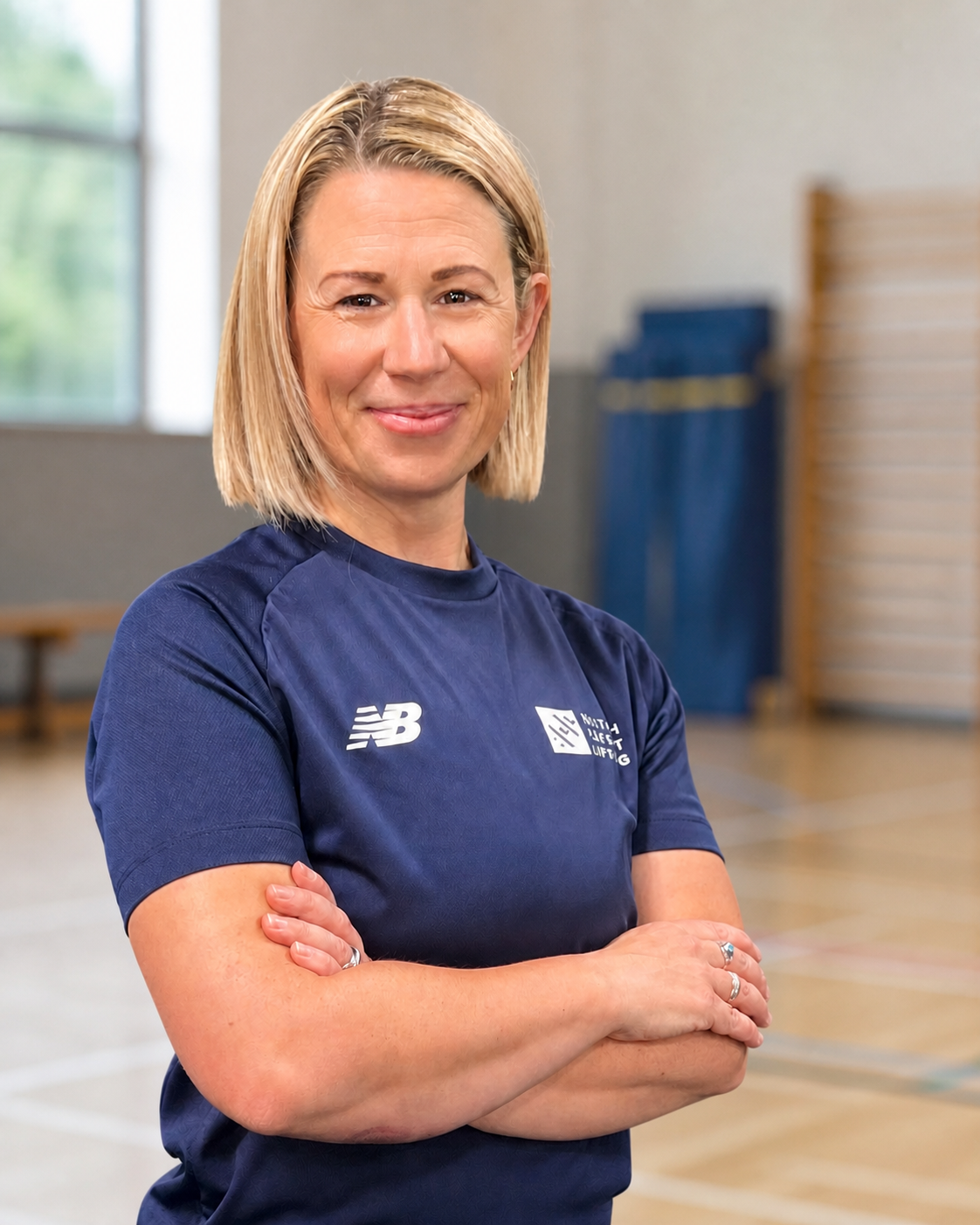 Michelle Bird standing in a gym
